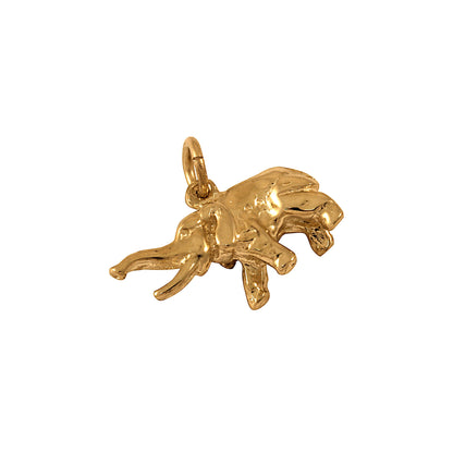 9ct Gold Elephant Charm