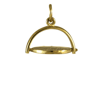 9ct Gold Love You Spinner Charm