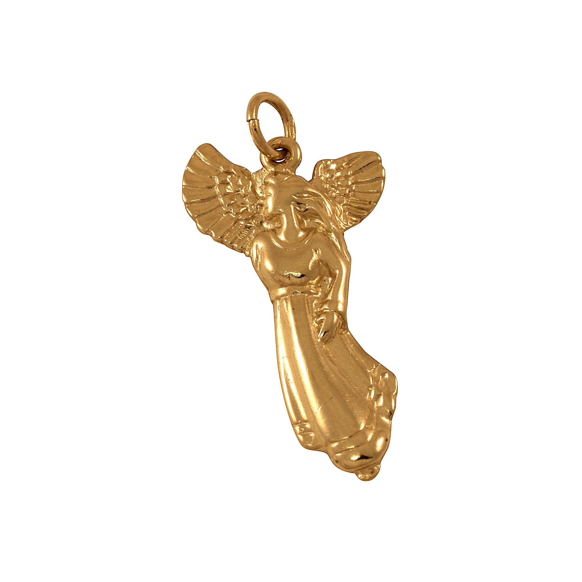9ct Gold Angel Charm | Sayers London