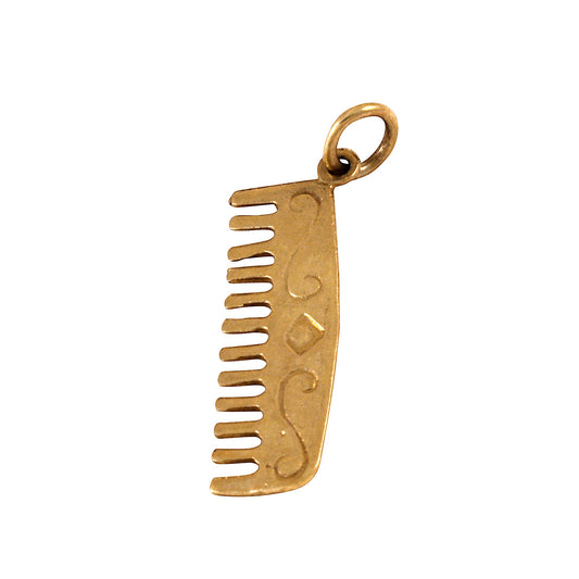 9ct Gold Comb Charm