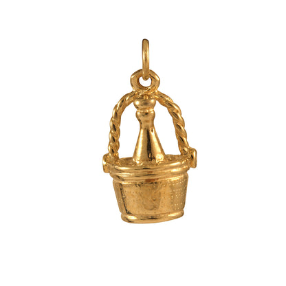 9ct Gold Champagne Charm
