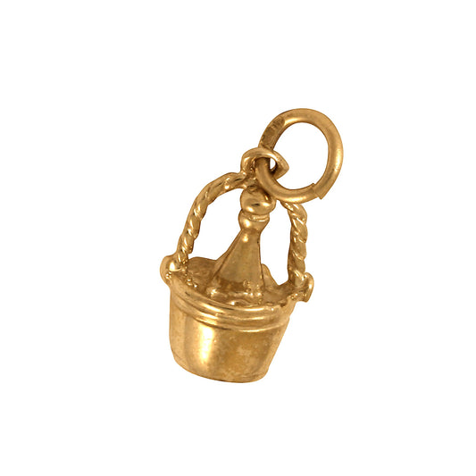9ct Gold Champagne Charm