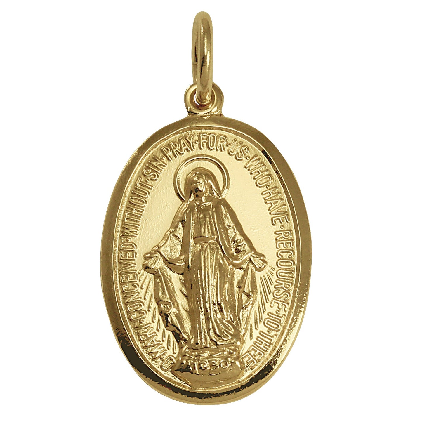 9ct Gold Medal of the Immaculate Conception