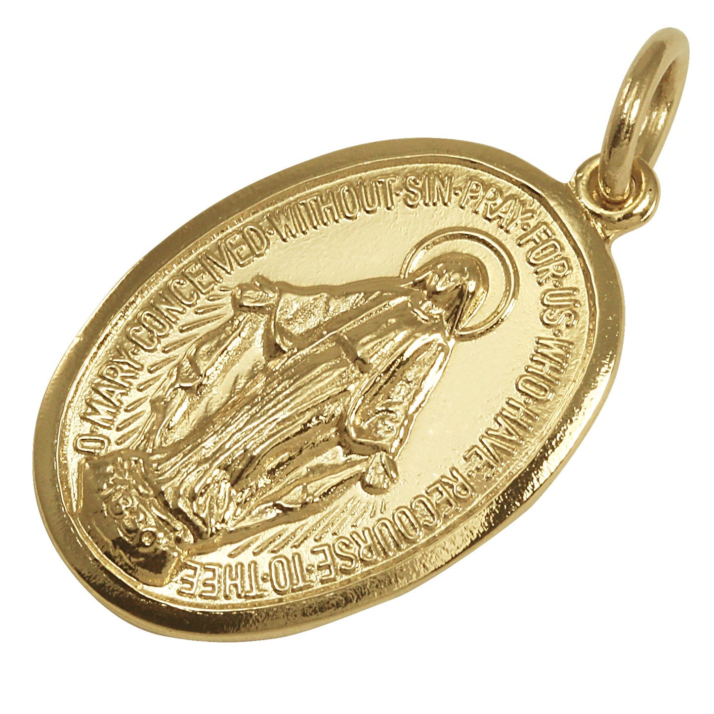 9ct Gold Medal of the Immaculate Conception