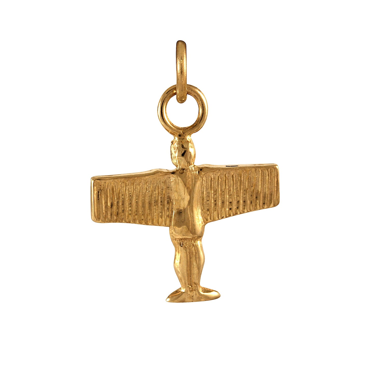 9ct Gold Angel of the North Charm