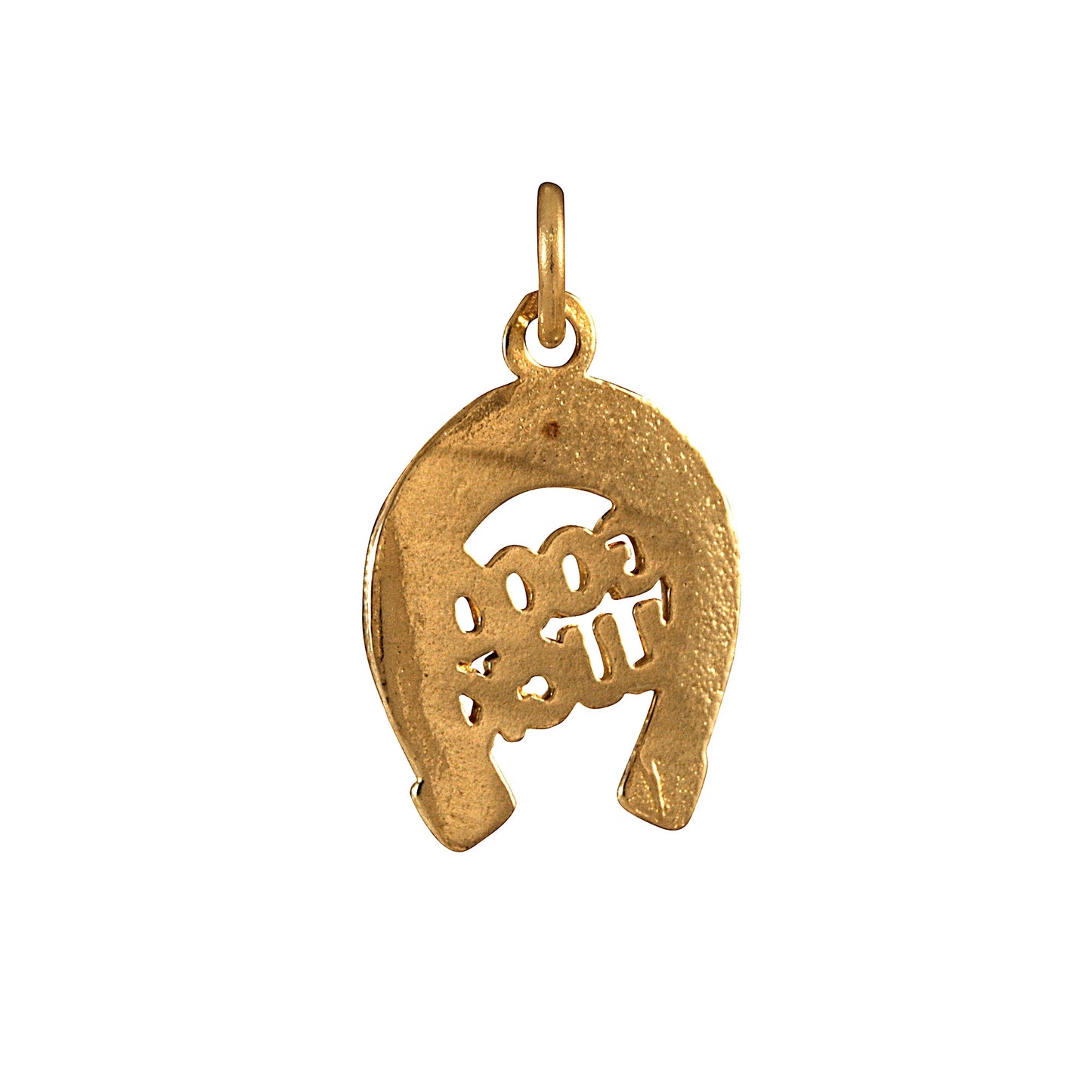 9ct Gold Good Luck Horseshoe Charm