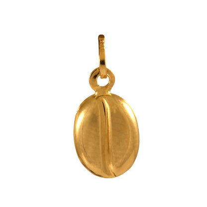 9ct Gold Coffee Bean Charm
