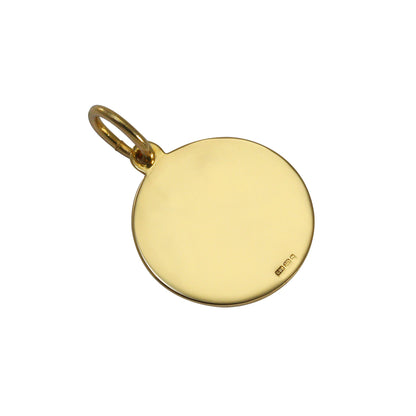 9ct Gold St Christopher Pendant