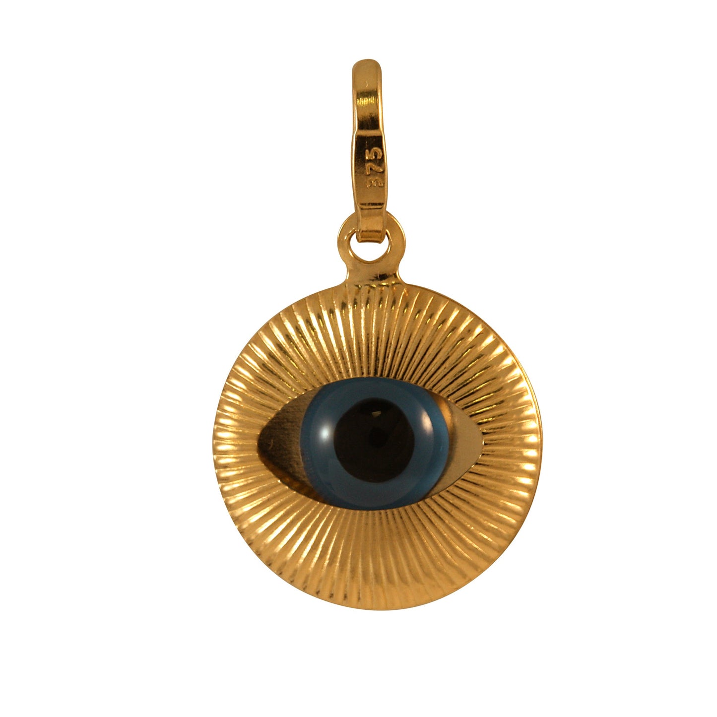 9ct Gold Evil Eye Charm