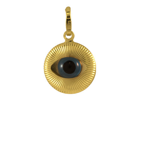 9ct Gold Evil Eye Charm