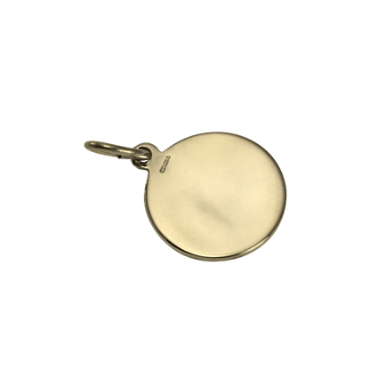 Gold St Christopher Pendant