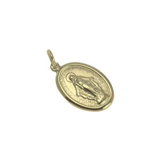 Gold Miraculous Medal