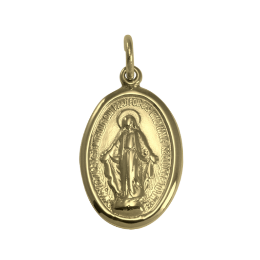 Gold Miraculous Medal