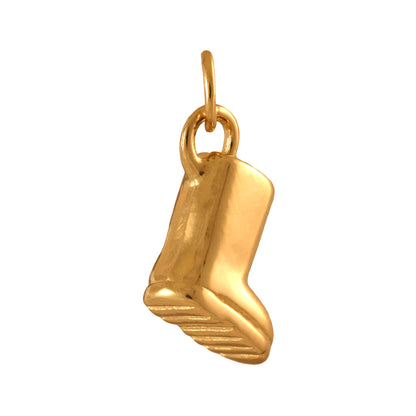 9ct Gold Wellington Boot Charm