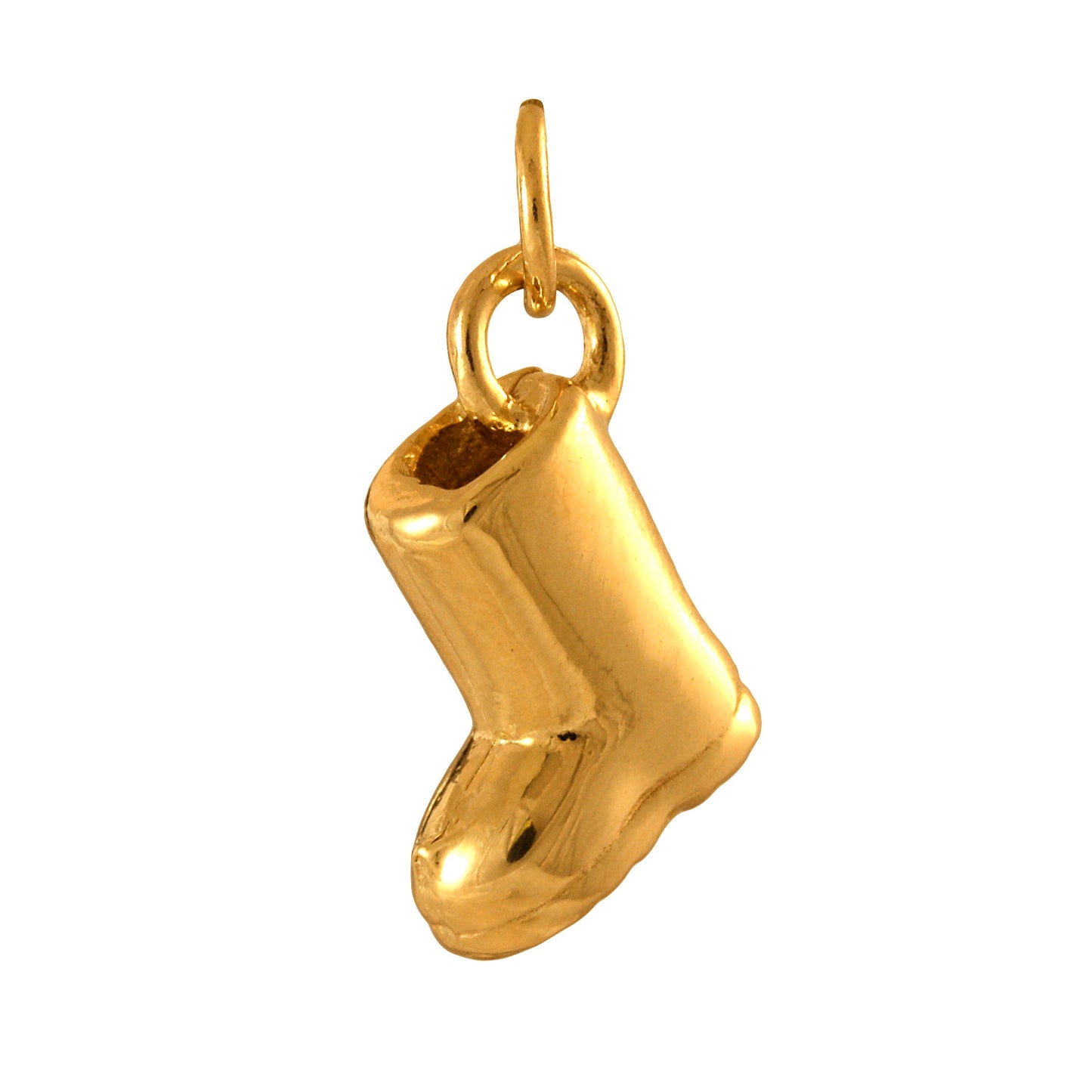 9ct Gold Wellington Boot Charm