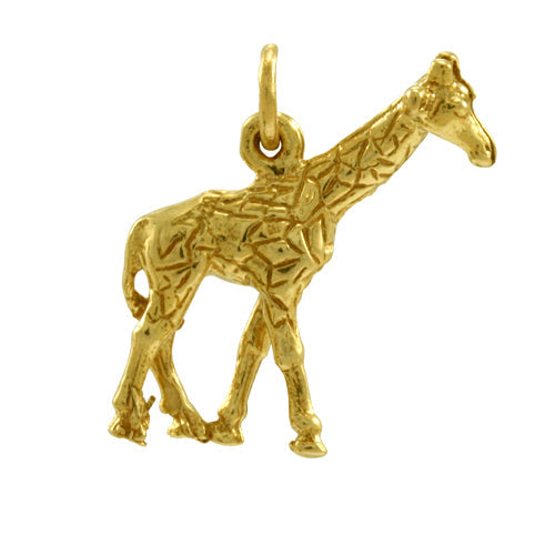 9ct Gold Giraffe Charm