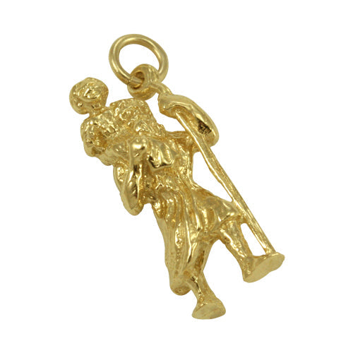 9ct Gold St Christopher Charm
