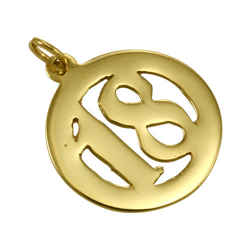 9ct Gold 18th Birthday Charm