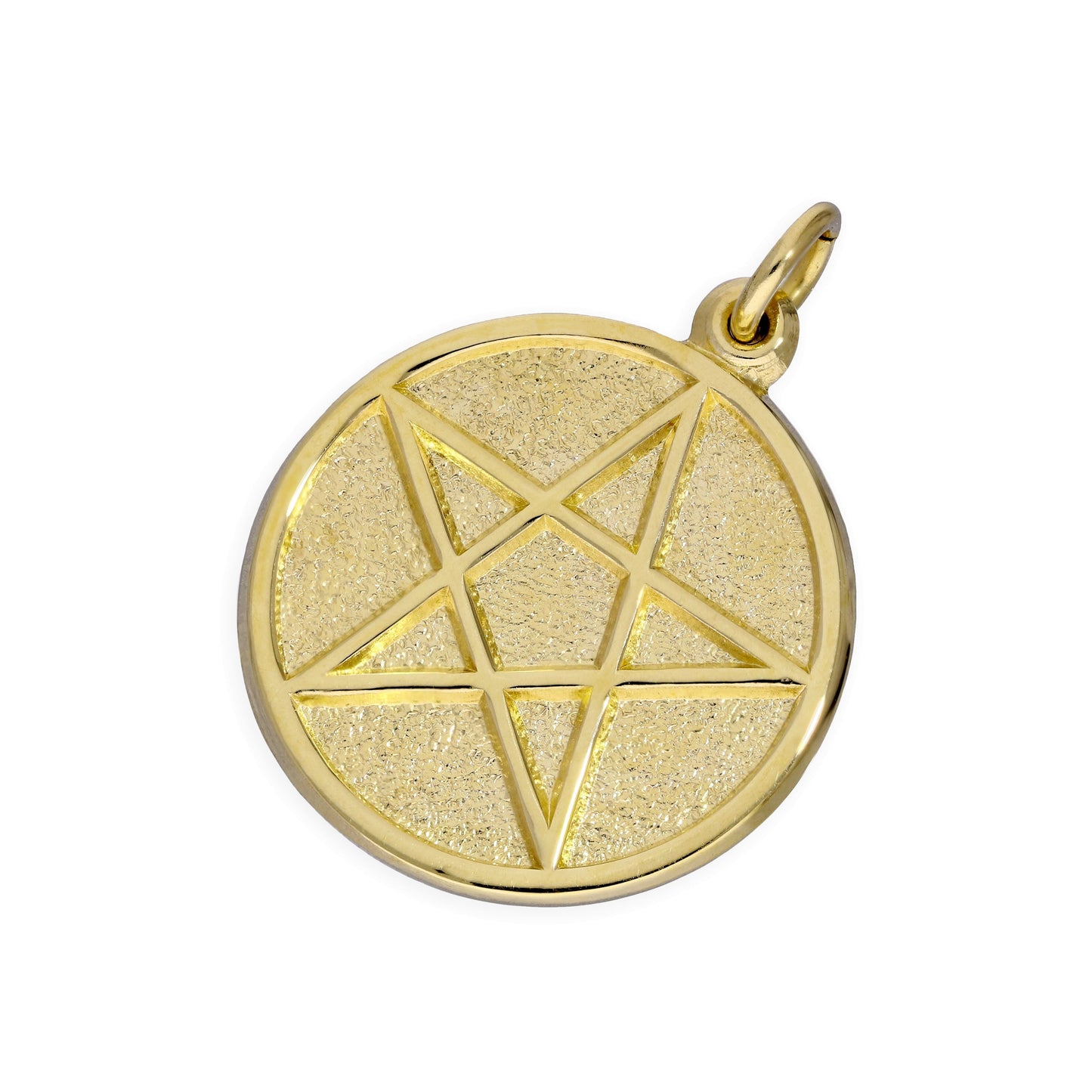 9ct Gold Pentagram Charm