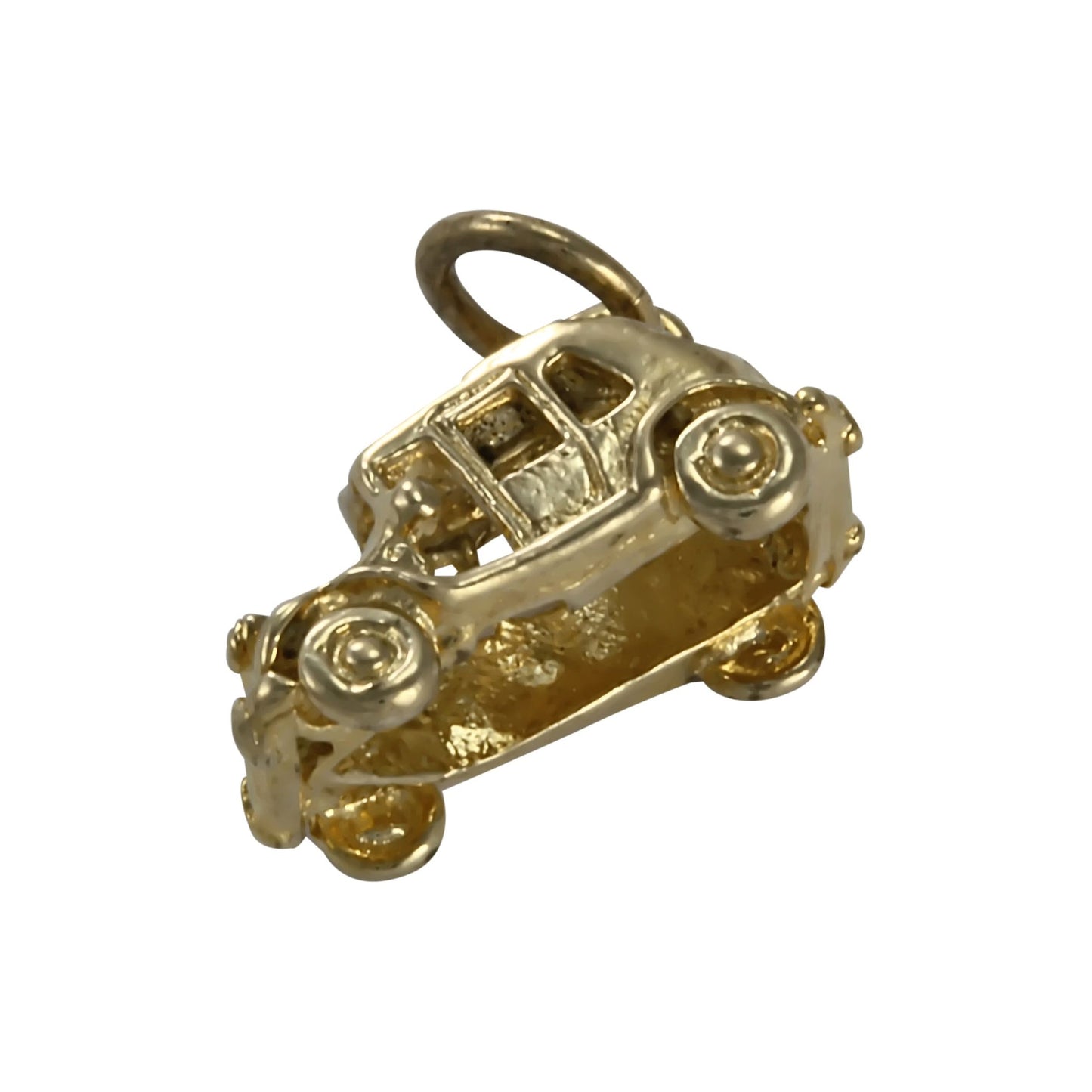 9ct Gold Small Hackney Cab Charm