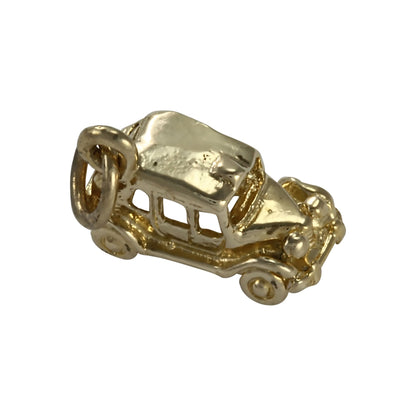 9ct Gold Small Hackney Cab Charm