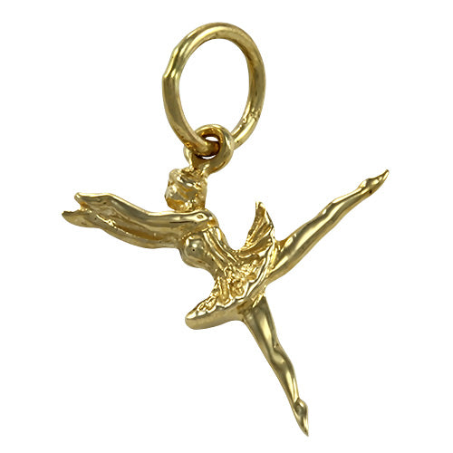 9ct Gold Ballerina Charm