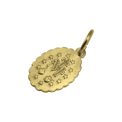 9ct Gold St Mary Pendant