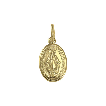 Gold St Mary Pendant