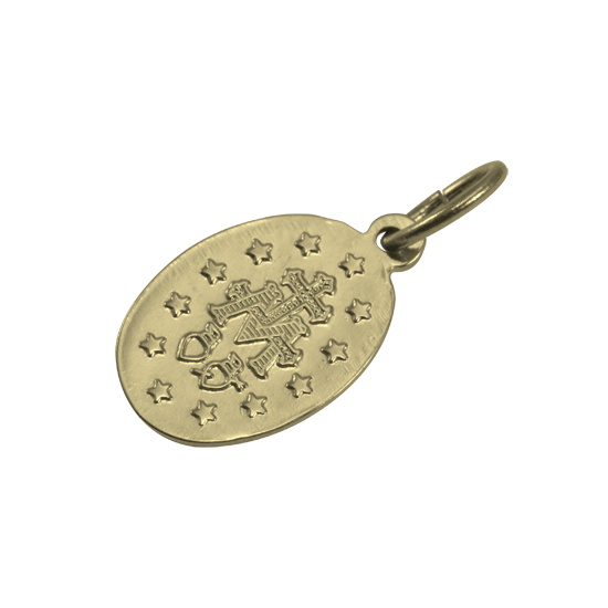Gold St Mary Pendant