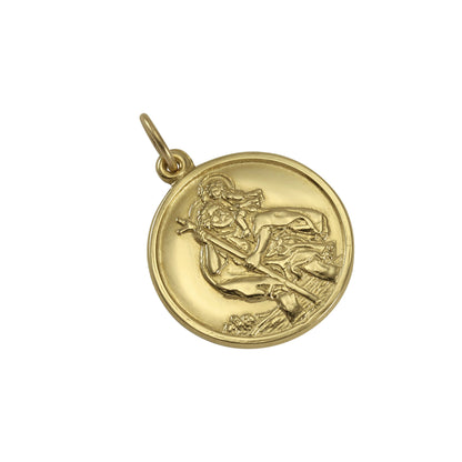 9ct Gold St Christopher Pendant