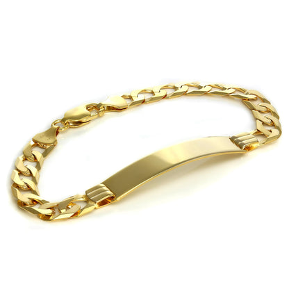 9ct Gold Heavy Curb Gents ID Plate Bracelet 7 & 8 Inches