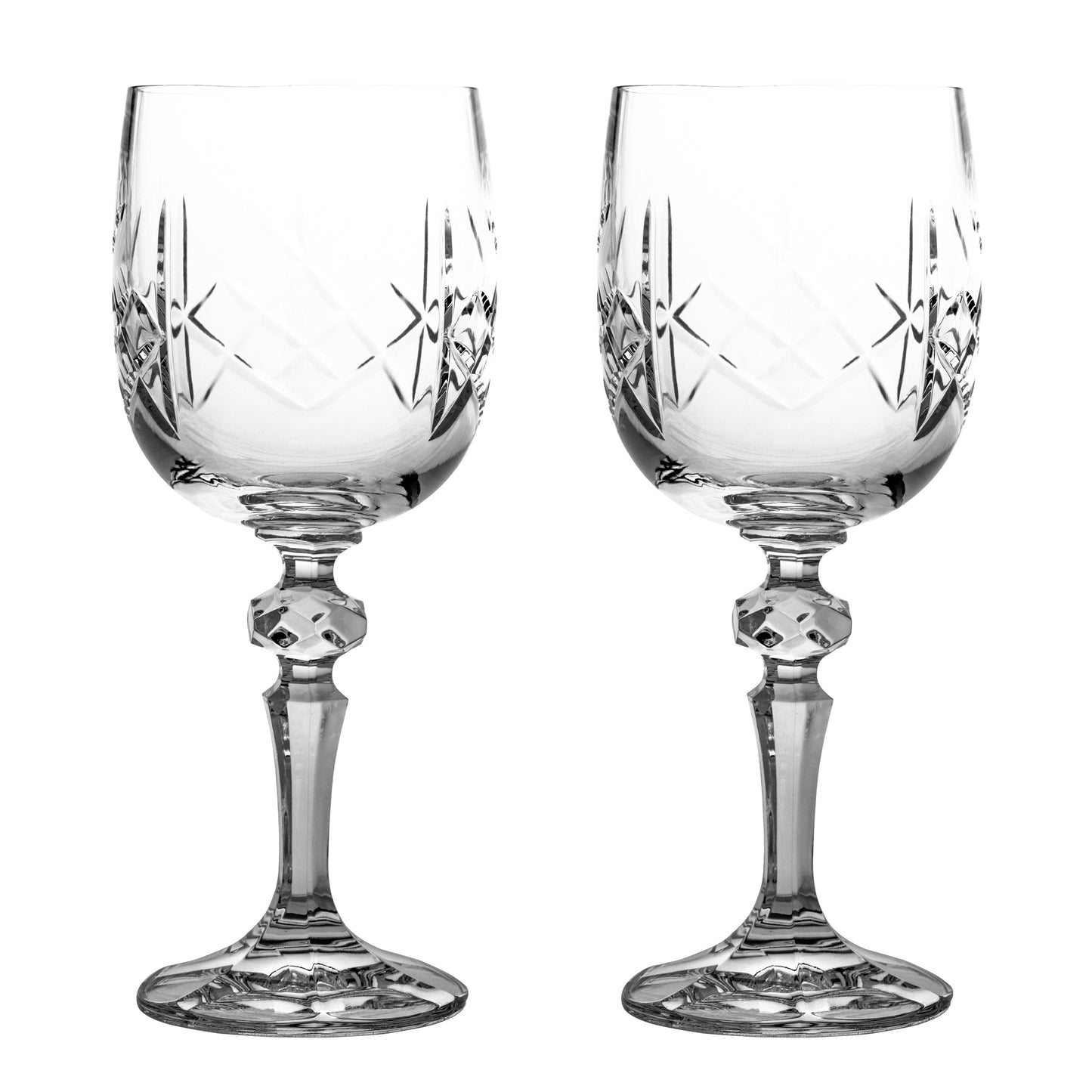 Pair of Engravable Red Wine Glasses